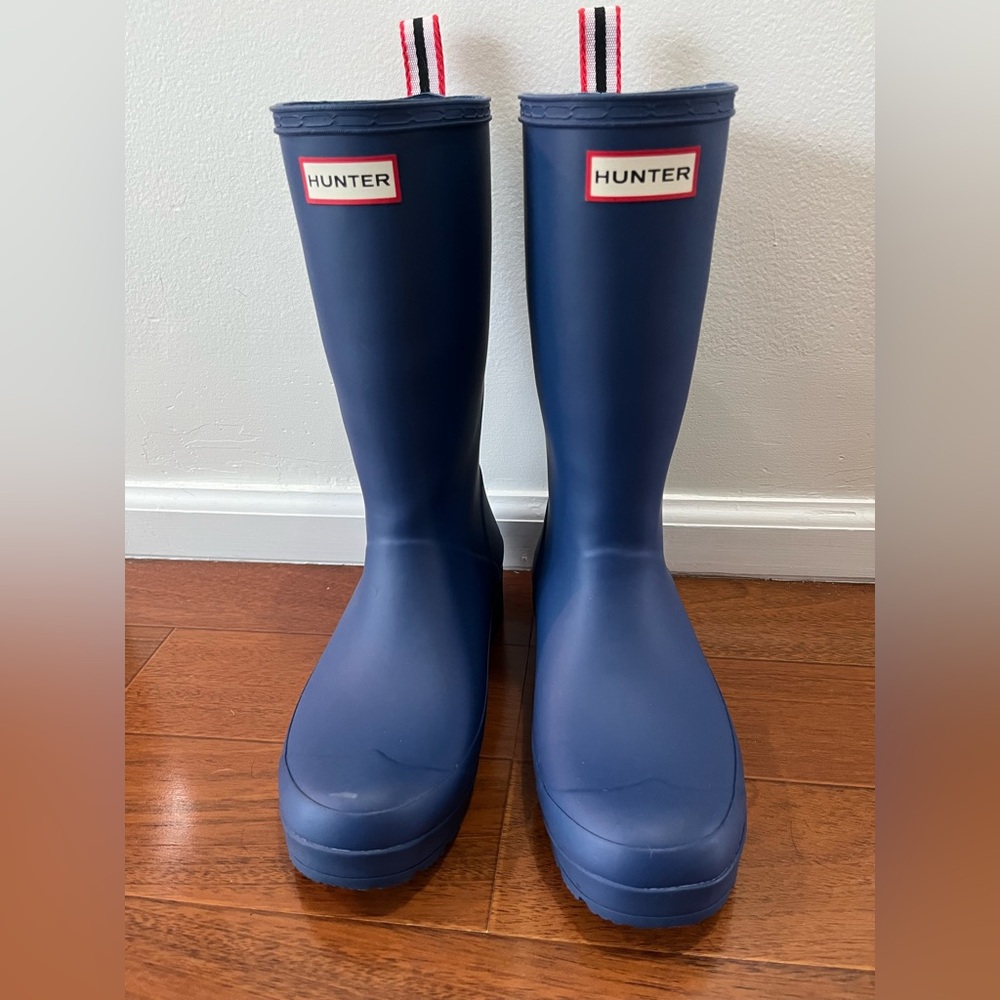 Hunter Original Play boot tall women’s casual boots, size 8